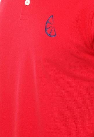 Camisa Polo Lemon Grove Basic Vermelha