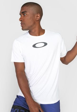Camiseta Oakley Logo Tee - Branco