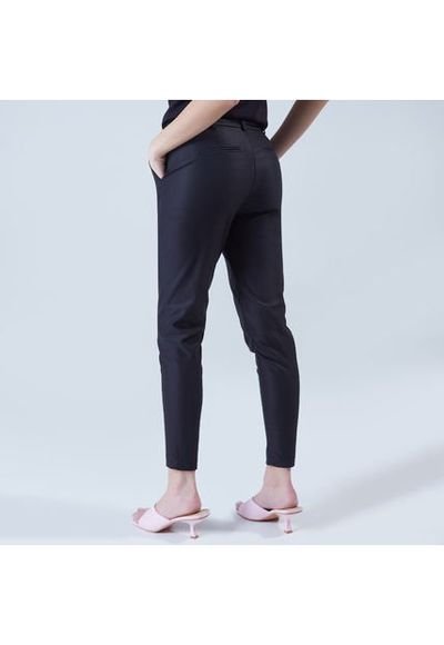 Pantalon chino negro mujer deals