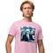 Camisa Camiseta Genuine Grit Masculina Estampada Algodão 30.1 Direito Eu Ando com a Lei - Rosa Bebe - Marca Genuine