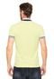 Camisa Polo Lacoste Slim Listra Amarela - Marca Lacoste
