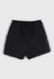 Short Young Class Infantil Faixas Laterais Preto - Marca Young Class