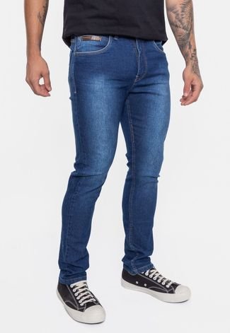 Calça Jeans HD Slim Azul