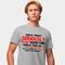 Camisa Camiseta Genuine Grit Masculina Estampada Algodão 30.1 Seriously Stop - P - Cinza - Marca Genuine