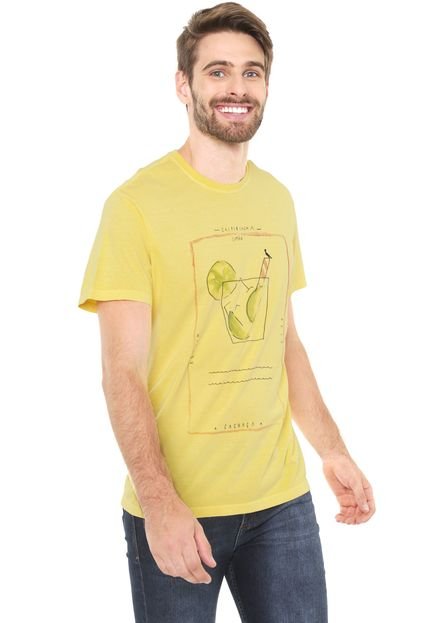 Camiseta Reserva Caipirinha Amarela - Marca Reserva