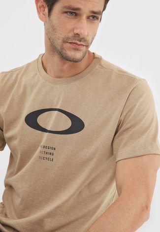 Camiseta Oakley O-Rec Pocket Bege