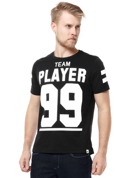 Camiseta FiveBlu Player Preta - Marca FiveBlu