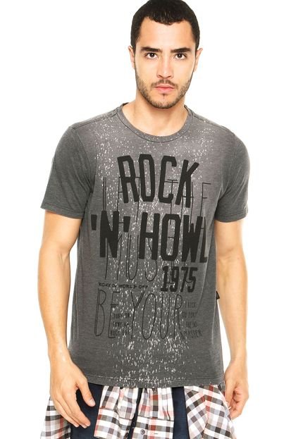 Camiseta Triton Rock Cinza - Marca Triton