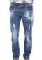 Calça Jeans Sawary Skinny Desgastes Azul - Marca Sawary