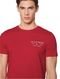 Camiseta Tommy Hilfiger Masculina Regular Brand Love Small Logo Vermelha - Marca Tommy Hilfiger