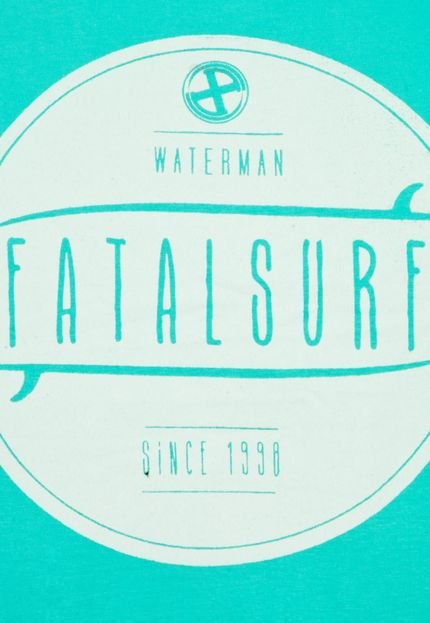 Camiseta Fatal Surf Waterman Verde - Marca Fatal Surf
