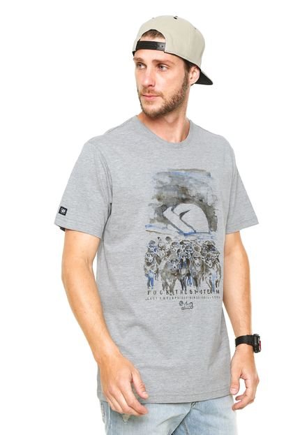 Camiseta ...Lost Watercolor Sheep Cinza - Marca ...Lost