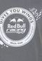 Camiseta Manga Curta Red Bull RBR SC Race Stamp Cinza - Marca RED BULL
