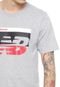 Camiseta New Balance Nb Breaker Cinza - Marca New Balance