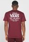 Camiseta Vans Holder St Classic Vinho - Marca Vans