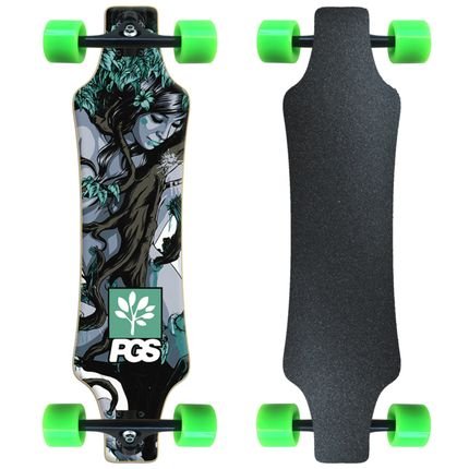 Menor preço em Skate Longboard Completo PGS - Nature