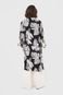 Kimono Dress to Amalfi Preto/Off-White - Marca Dress to