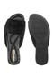 Rasteira Comfortflex Textura Preto - Marca Comfortflex