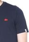 Camiseta Lacoste L!VE Logo Azul-Marinho - Marca Lacoste