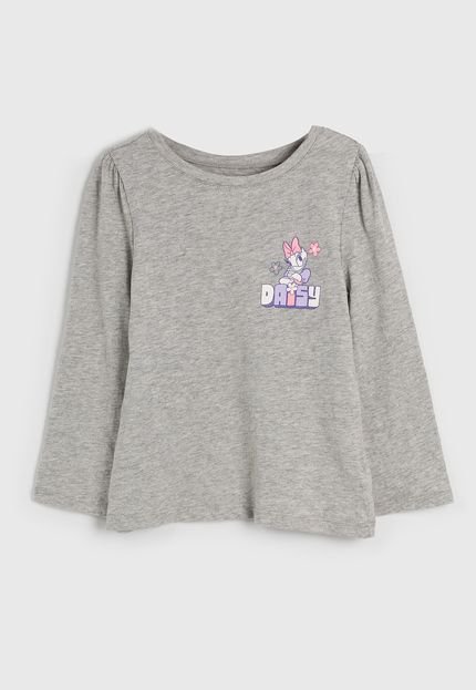 Camiseta Infantil GAP Daisy Cinza - Marca GAP
