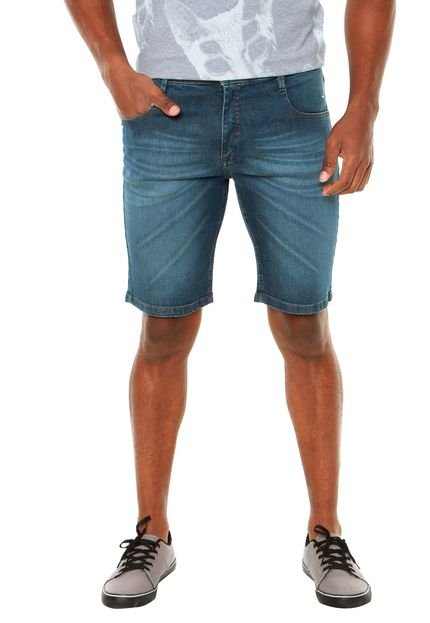 Bermuda Jeans MCD Walk Denim Slim Core Azul - Marca MCD