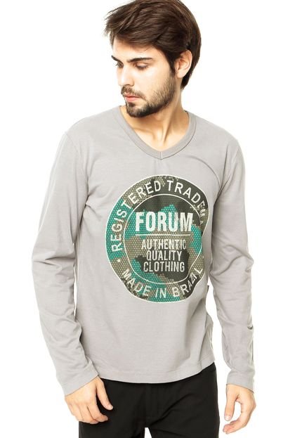 Camiseta Forum Cinza - Marca Forum