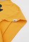 Camiseta GAP Infantil Raglan Cinza/Amarelo - Marca GAP