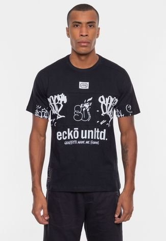 Camiseta Ecko Especial 30 Anos Preta