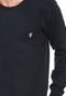 Suéter Mr Kitsch Tricot Logo Azul-marinho - Marca MR. KITSCH