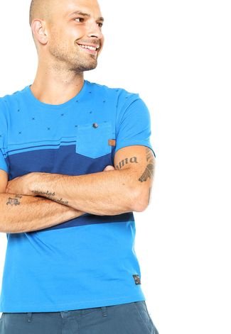 Camiseta Oakley Blue Skull - Menino Vendas Multimarcas