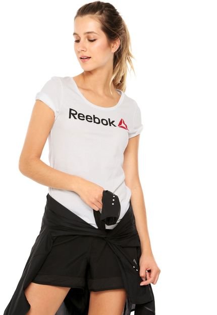 Camiseta Reebok Linear Re Branca - Marca Reebok