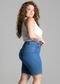 Bermuda Jeans Sawary Plus Size - 275358 - Azul - Sawary - Marca Sawary