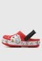 Babuche Crocs Infantil Snoopy Woodstock Clog Vermelha/Branca - Marca Crocs