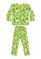 Pijama Camiseta e Calça Infantil Menino Quimby Verde - Marca Quimby