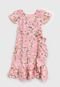 Vestido Colorittá Infantil Floral Rosa - Marca Colorittá