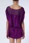 Vestido Colcci Loose Recorte Roxo - Marca Colcci