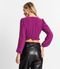 Blusa Manga Longa Feminina Xadrez Endless Roxo - Marca Endless