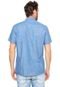 Camisa Colcci Bolsos Azul - Marca Colcci