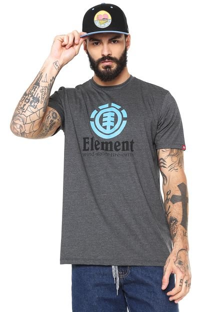 Camiseta Element Vertical Grafite - Marca Element