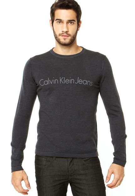 Suéter Calvin Klein Jeans Azul - Marca Calvin Klein Jeans