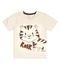 Camiseta Infantil Masculina Tigre Trick Nick Bege - Marca Trick Nick