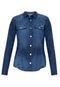 Camisa Jeans Colcci Comfort Rec Azul - Marca Colcci