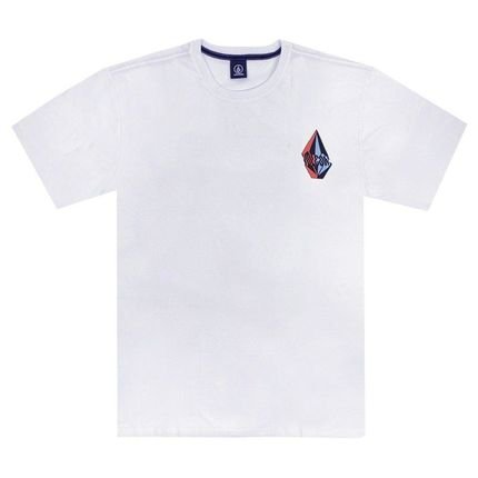 Camiseta Volcom Stoney Fill Masculina Branco - Marca Volcom