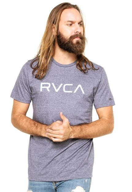 Camiseta RVCA Heather Azul - Marca RVCA