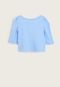 Camiseta GAP Stitch Azul - Marca GAP