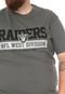 Camiseta New Era Oakland Raiders Grafite - Marca New Era