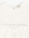 Vestido Infantil Milon Tricoline Acetinada Off White - Marca Milon