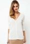Blusa MNG Barcelona Day Off-White - Marca MNG Barcelona