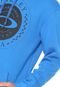 Moletom Flanelado Fechado Oakley Official Fleece Azul - Marca Oakley