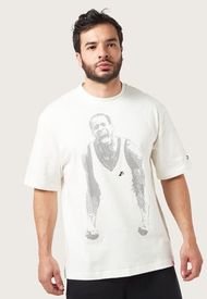 Camiseta Blanco-Gris Reebok CNY